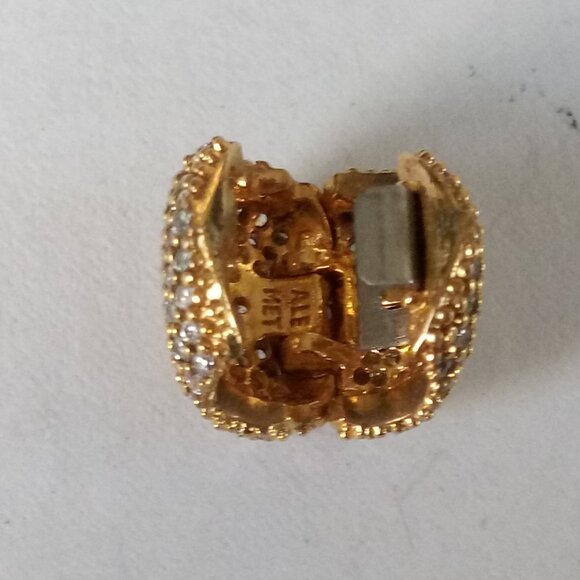 Pandora Rose Gold Open My Heart Pavé CZ Clip Charm 781427CZ - Picture 2 of 3